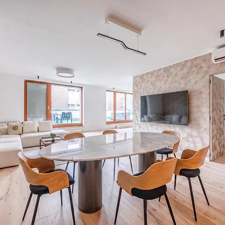 Apartmán Skyline Penthouse With Jacuzzi And Huge Terrace Budapešť